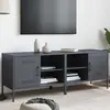 Image de Meubles Tv 2 Pcs Anthracite 68x39x50,5 Cm Acier Vidaxl