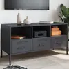 Image de Meuble Tv Anthracite 100,5x39x50,5 Cm Acier Vidaxl