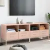 Image de Meubles Tv 2 Pcs Rose 68x39x50,5 Cm Acier Vidaxl