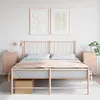Image de Tables De Chevet 2 Pcs Rose 36x39x68 Cm Acier Vidaxl