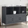 Image de Buffet Anthracite 100,5x39x79 Cm Acier Vidaxl
