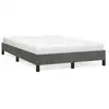 Image de Vidaxl cadre de lit sans matelas gris foncé 120x190 cm velours