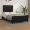 Image de Cadre De Lit Sans Matelas Noir 120x190 Cm Similicuir Vidaxl