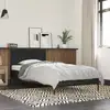 Image de Cadre De Lit Sans Matelas Noir 90x200 Cm Vidaxl