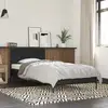 Image de Cadre De Lit Sans Matelas Noir 100x200 Cm Vidaxl