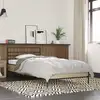 Image de Cadre De Lit Sans Matelas Chêne Sonoma 100x200 Cm Vidaxl