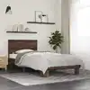 Image de Cadre De Lit Sans Matelas Chêne Marron 90x200 Cm Vidaxl