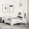 Image de vidaXL Cadre de lit sans matelas noir 120x200 cm 845862