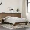 Image de Cadre De Lit Sans Matelas Chêne Fumé 100x200 Cm Vidaxl