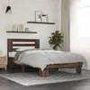 Image de Cadre De Lit Sans Matelas Chêne Marron 90x190 Cm Vidaxl