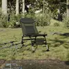 Image de Chaise De Pêche Avec Pieds À Boue Réglables Pliable Vert Vidaxl