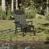 Image de vidaXL Chaise de pêche avec accoudoir pliable camouflage 4006417