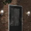 Image de Appliques Murales D'extérieur 2pcs Argenté Acier Inoxydable Vidaxl