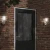 Image de Appliques Murales D'extérieur 2pcs Argenté Acier Inoxydable Vidaxl