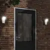 Image de Applique Murale Led D'extérieur Avec Capteurs Blanc Vidaxl