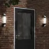 Image de Applique Murale D'extérieur Noir Acier Inoxydable Vidaxl