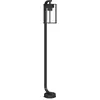 Image de Lampadaire D'extérieur Noir 100 Cm Acier Inoxydable Vidaxl