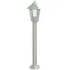 Image de Lampadaire D'extérieur Argenté 80 Cm Acier Inoxydable Vidaxl