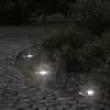 Image de Lampes Au Sol D'extérieur Ronde Aluminium Moulé Sous Pression Vidaxl