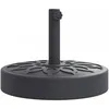 Image de Pied de parasol - VIDAXL - Rond - 25 kg - Compatible mât Ø 38/48 mm - Plastique durable