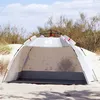 Image de vidaXL Tente de plage 2 personnes gris libération rapide imperméable 4005295