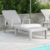 Image de Chaise Longue Réglable En Hauteur À 4 Positions Polypropylène Vidaxl