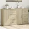 Image de Buffets 2 Pcs Chêne Sonoma 60x31x70 Cm Bois D'ingénierie Vidaxl