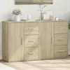 Image de vidaXL Buffets 2 pcs chêne sonoma 60x31x70 cm bois dingénierie 3276555