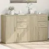 Image de Buffets 2 Pcs Chêne Sonoma 60x31x70 Cm Bois D'ingénierie Vidaxl