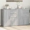 Image de Buffets 2 Pcs Sonoma Gris 60x31x70 Cm Bois D'ingénierie Vidaxl