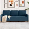 Image de vidaXL Canapé à 3 places Bleu 180 cm Velours 4007643