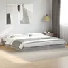 Image de vidaXL Cadre de lit sans matelas sonoma gris 180x200 cm 842005