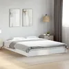 Image de vidaXL Cadre de lit sans matelas blanc 160x200 cm bois dingénierie 842007