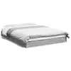 Image de Vidaxl cadre de lit sans matelas sonoma gris 140x200 cm