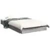 Image de Vidaxl cadre de lit sans matelas sonoma gris 100x200 cm