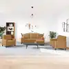Image de Ensemble De Canapés 4 Pcs Avec Coussins Et Traversins Velours Vidaxl