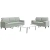 Image de Ensemble De Canapés 2 Pcs Et Coussins Et Traversins Velours Vidaxl