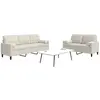 Image de Ensemble De Canapés 2 Pcs Avec Coussins Et Traversins Velours Vidaxl