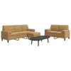 Image de vidaXL Ensemble de canapés 3 pcs avec coussins et traversins velours 3278428