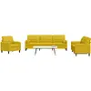 Image de Ensemble De Canapés 3 Pcs Avec Coussins Et Traversins Velours Vidaxl