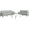 Image de Ensemble De Canapés 3 Pcs Et Coussins Et Traversins Velours Vidaxl