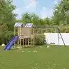 Image de Aire De Jeux D'extérieur Bois De Pin Massif Vidaxl
