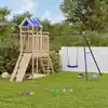 Image de Aire De Jeux D'extérieur Bois De Pin Massif Vidaxl