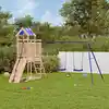 Image de Aire De Jeux D'extérieur Bois De Pin Massif Vidaxl