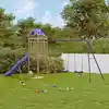 Image de Aire De Jeux D'extérieur Bois De Pin Imprégné Vidaxl