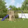 Image de Aire De Jeux D'extérieur Bois De Pin Massif Vidaxl