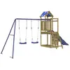 Image de Aire De Jeux D'extérieur Bois De Pin Imprégné Vidaxl
