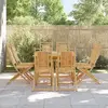 Image de Chaises Pliables De Jardin Lot De 8 46x66x99 Cm Bambou Vidaxl