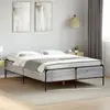 Image de Cadre De Lit Sans Matelas Sonoma Gris 120x190 Cm Vidaxl