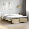 Image de Cadre De Lit Sans Matelas Chêne Sonoma 160x200 Cm Vidaxl